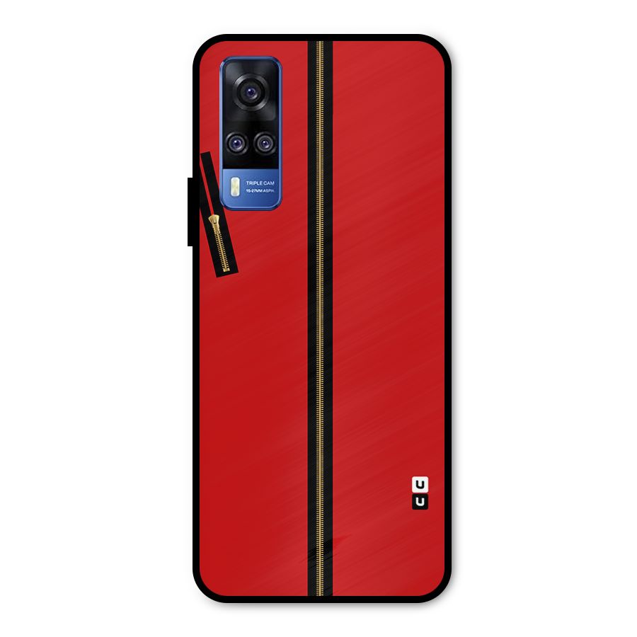 Money Heist Dress Code Minimalist Metal Back Case for Vivo Y31