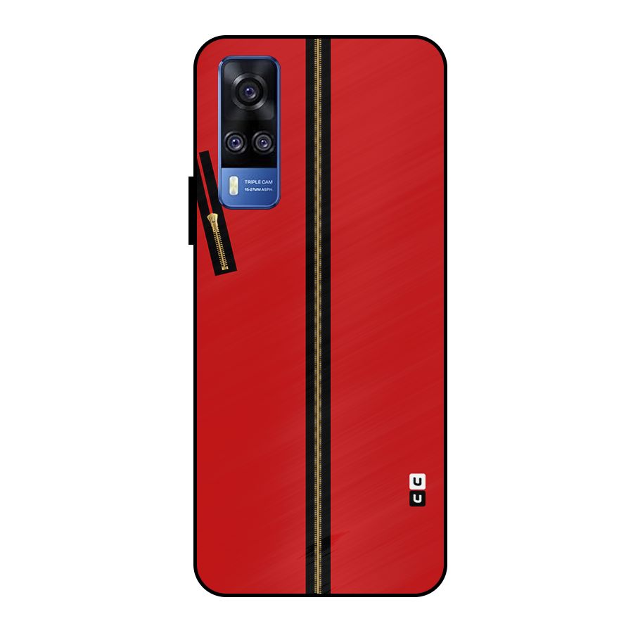 Money Heist Dress Code Minimalist Metal Back Case for Vivo Y51