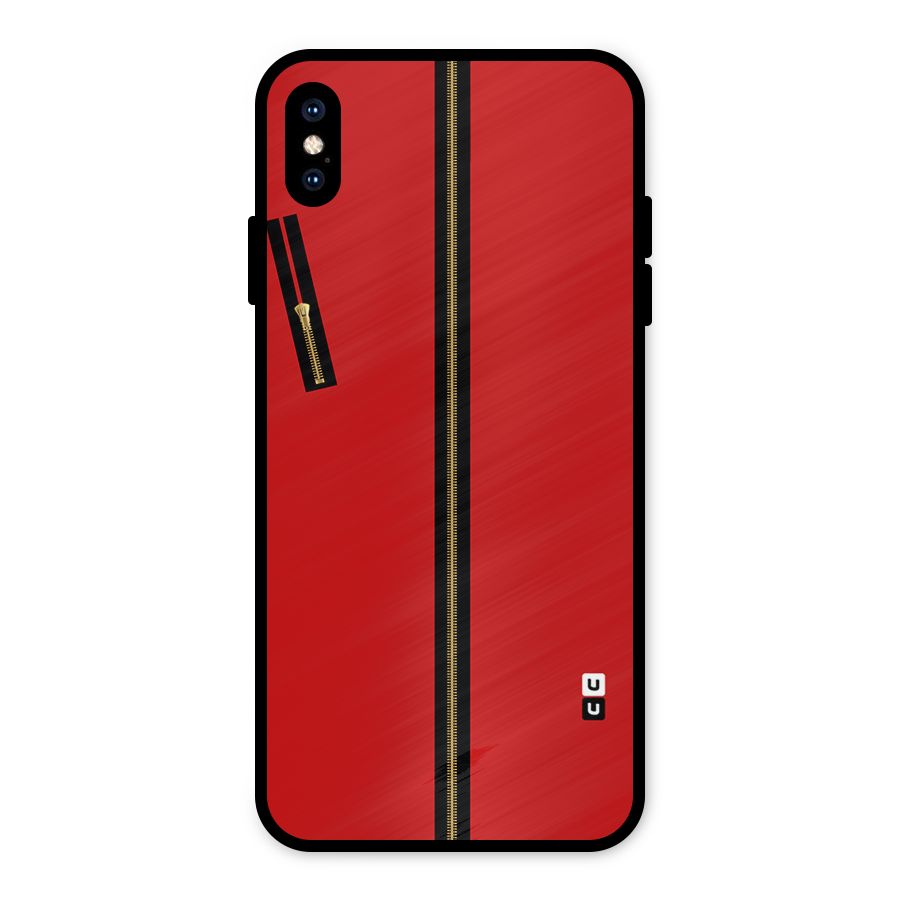 Money Heist Dress Code Minimalist Metal Back Case for iPhone XS Max