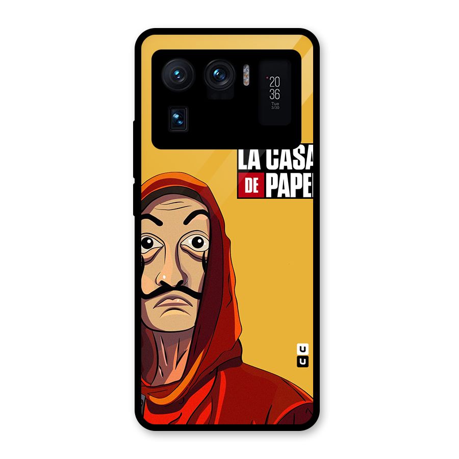 Money Heist La Casa De Papel Glass Back Case for Mi 11 Ultra