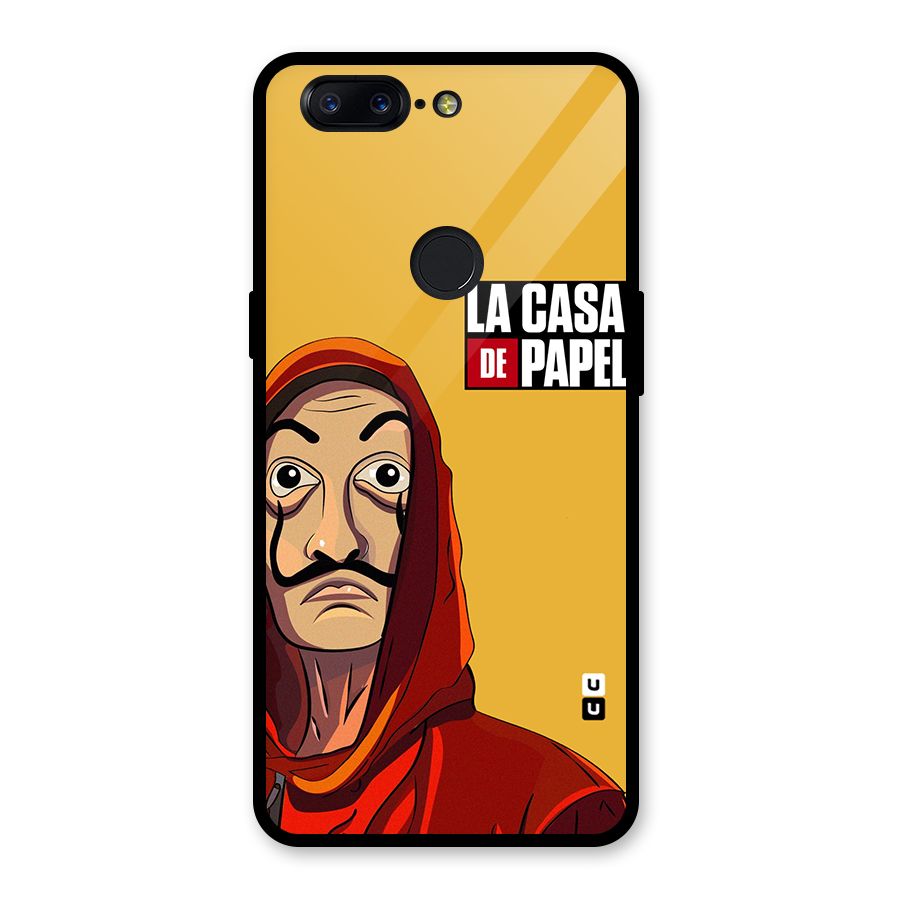 Money Heist La Casa De Papel Glass Back Case for OnePlus 5T