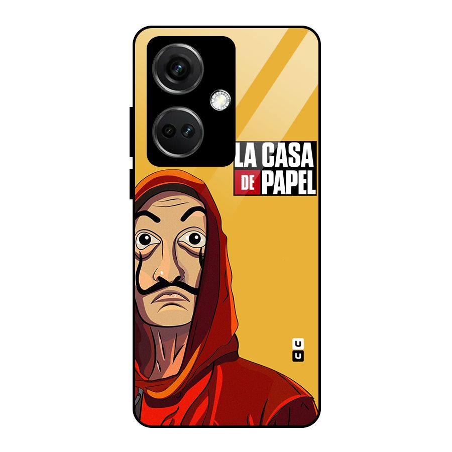 Money Heist La Casa De Papel Glass Back Case for OnePlus Nord CE 3 5G