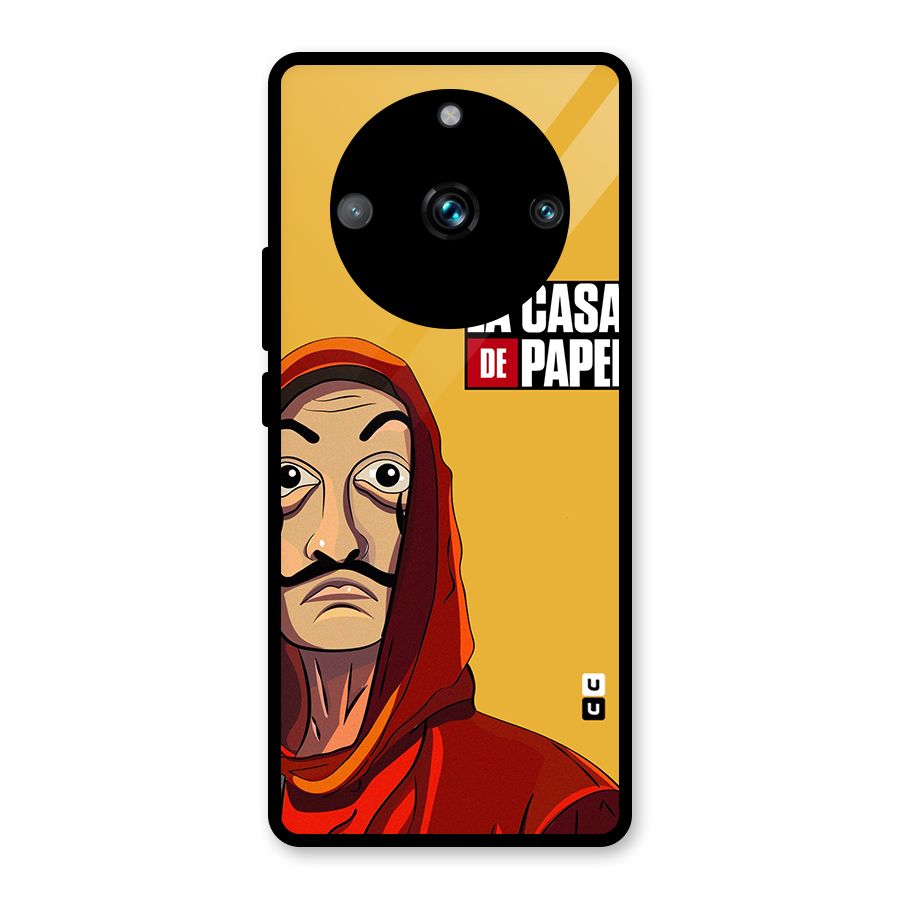 Money Heist La Casa De Papel Glass Back Case for Realme 11 Pro