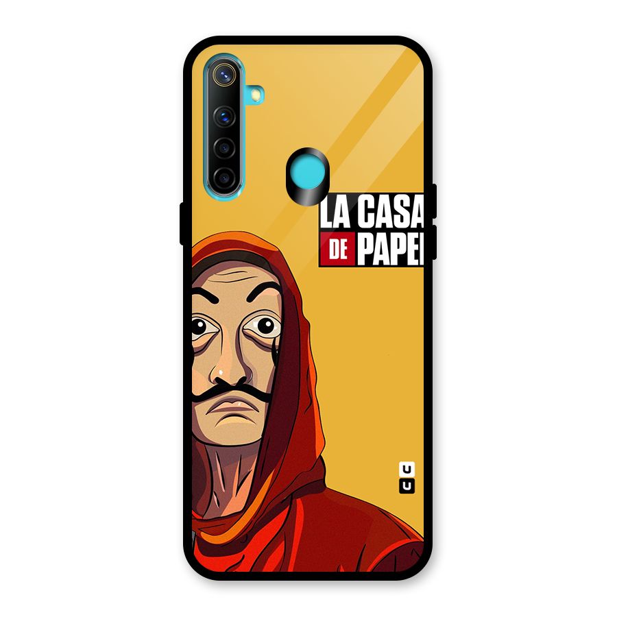 Money Heist La Casa De Papel Glass Back Case for Realme 5