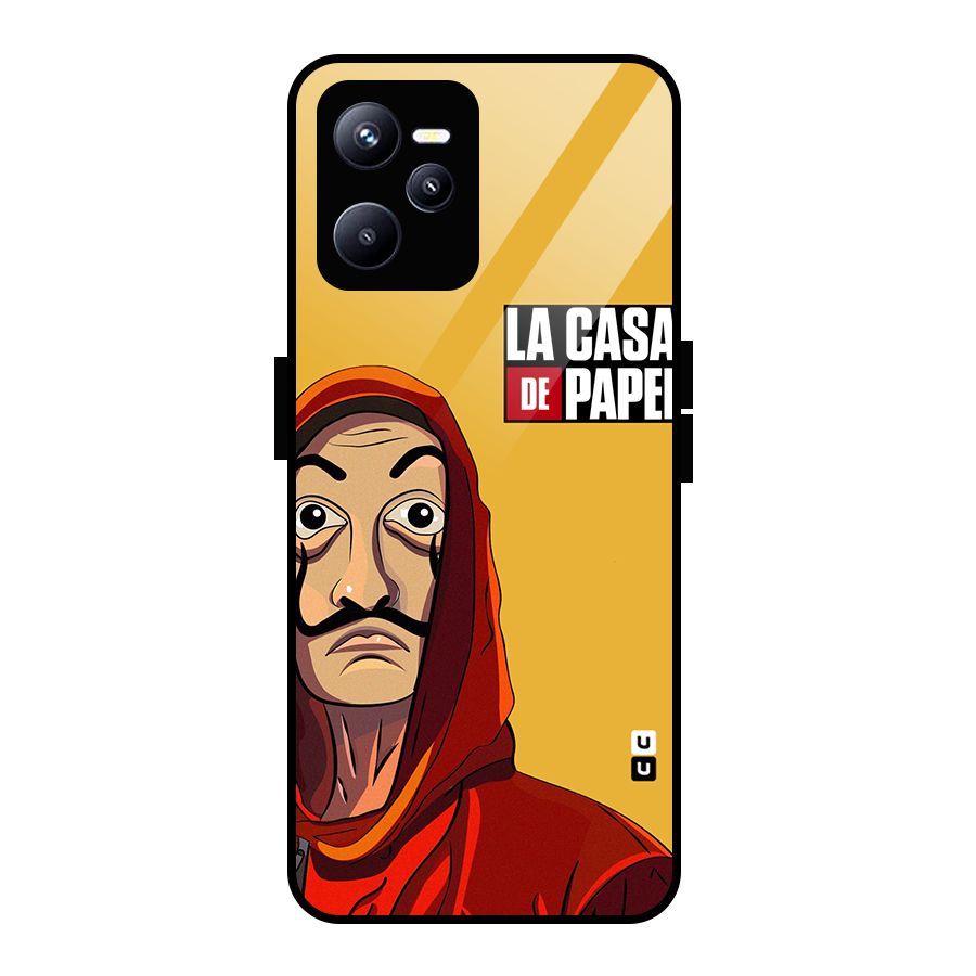 Money Heist La Casa De Papel Glass Back Case for Realme C35