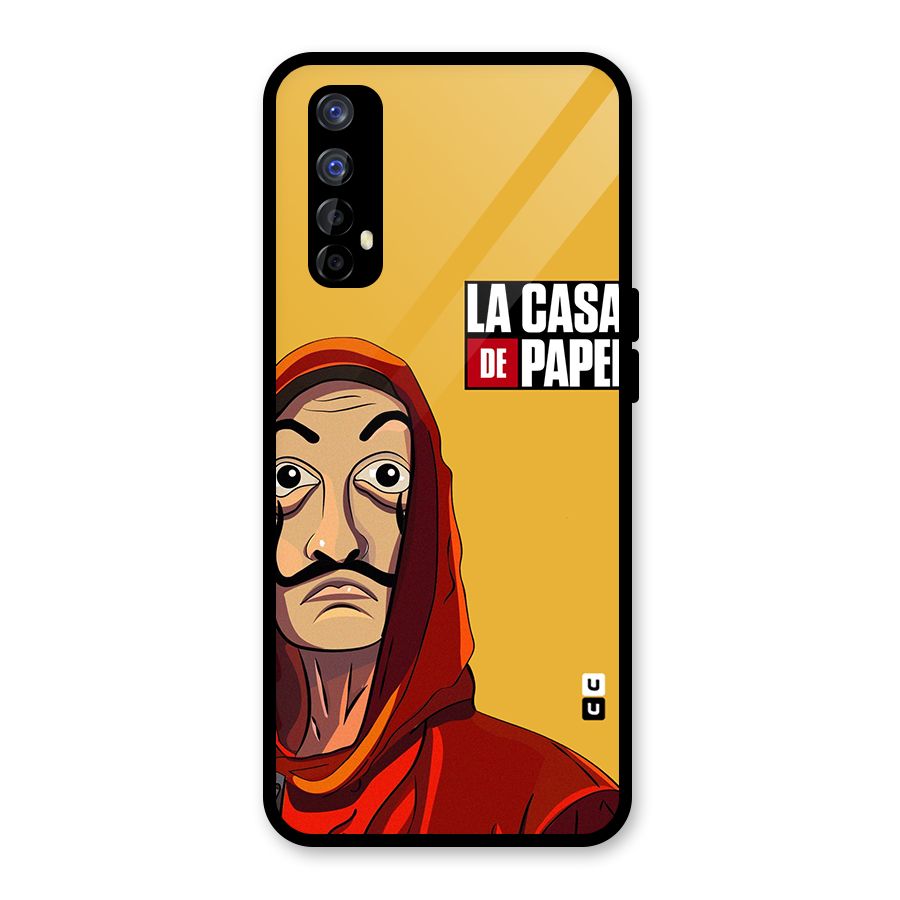 Money Heist La Casa De Papel Glass Back Case for Realme Narzo 20 Pro