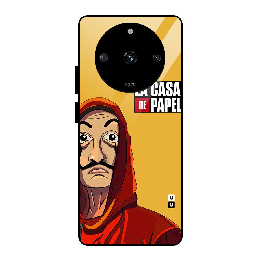 Money Heist La Casa De Papel Glass Back Case for Realme Narzo 60 5G
