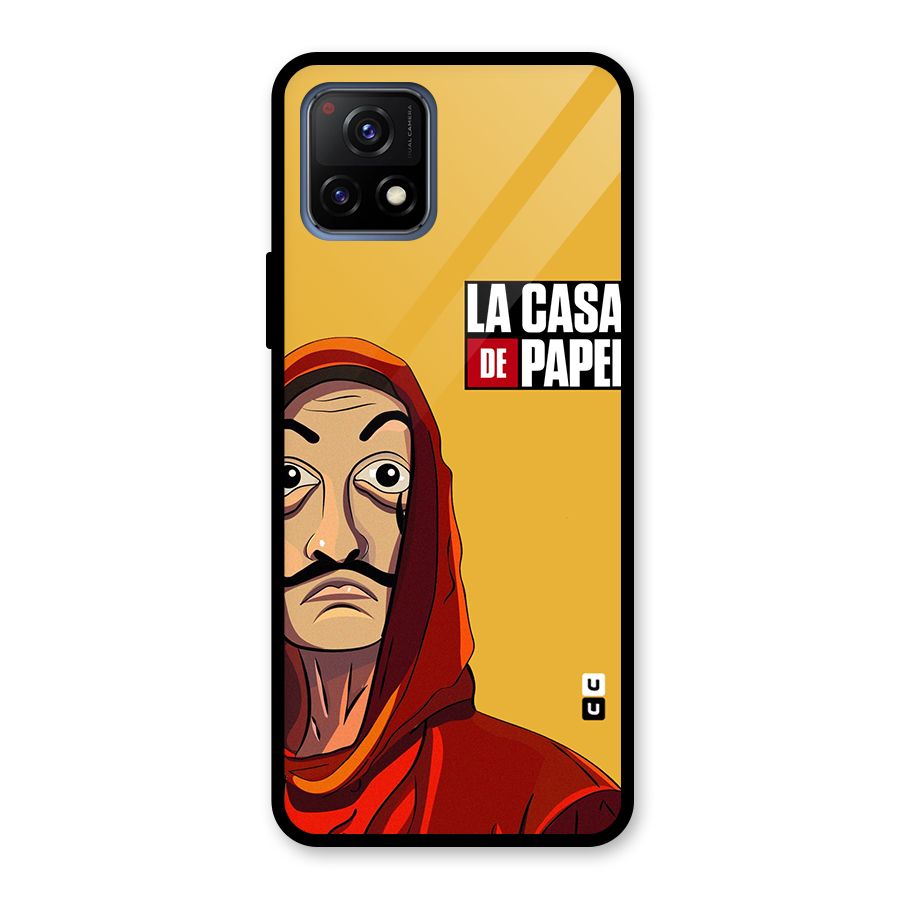 Money Heist La Casa De Papel Glass Back Case for Vivo Y72 5G