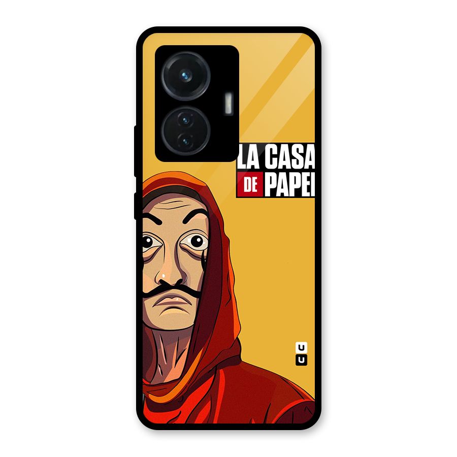 Money Heist La Casa De Papel Glass Back Case for iQOO Z6 44W