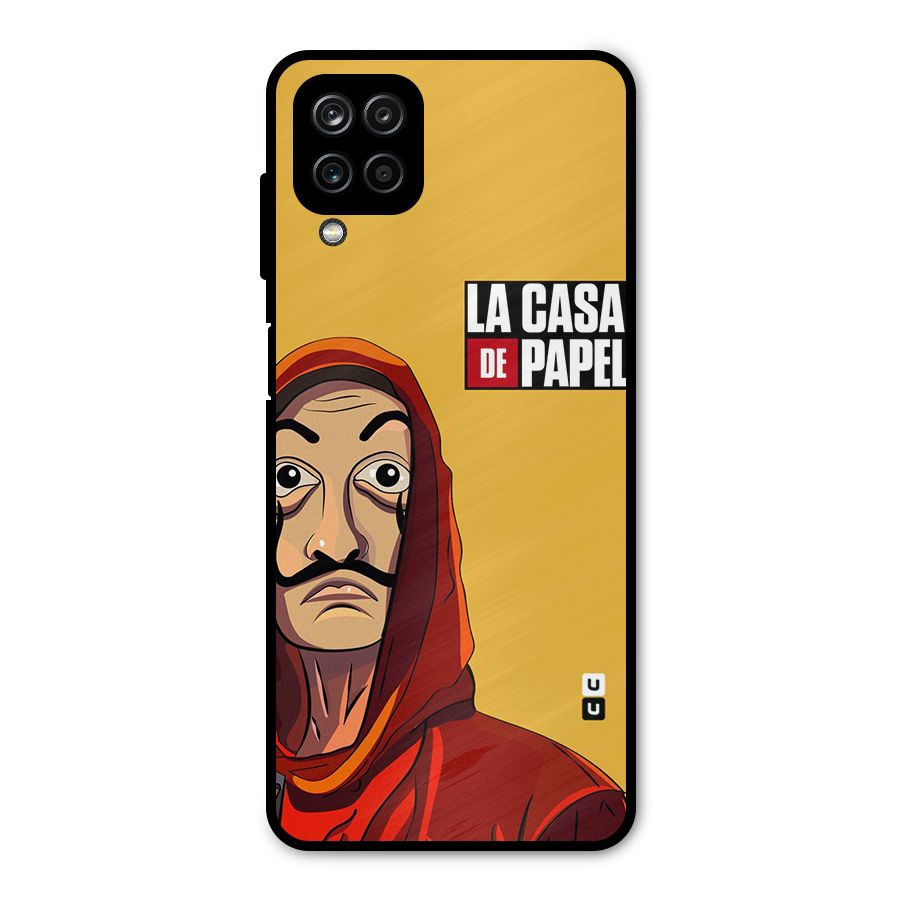 Money Heist La Casa De Papel Metal Back Case for Galaxy A12