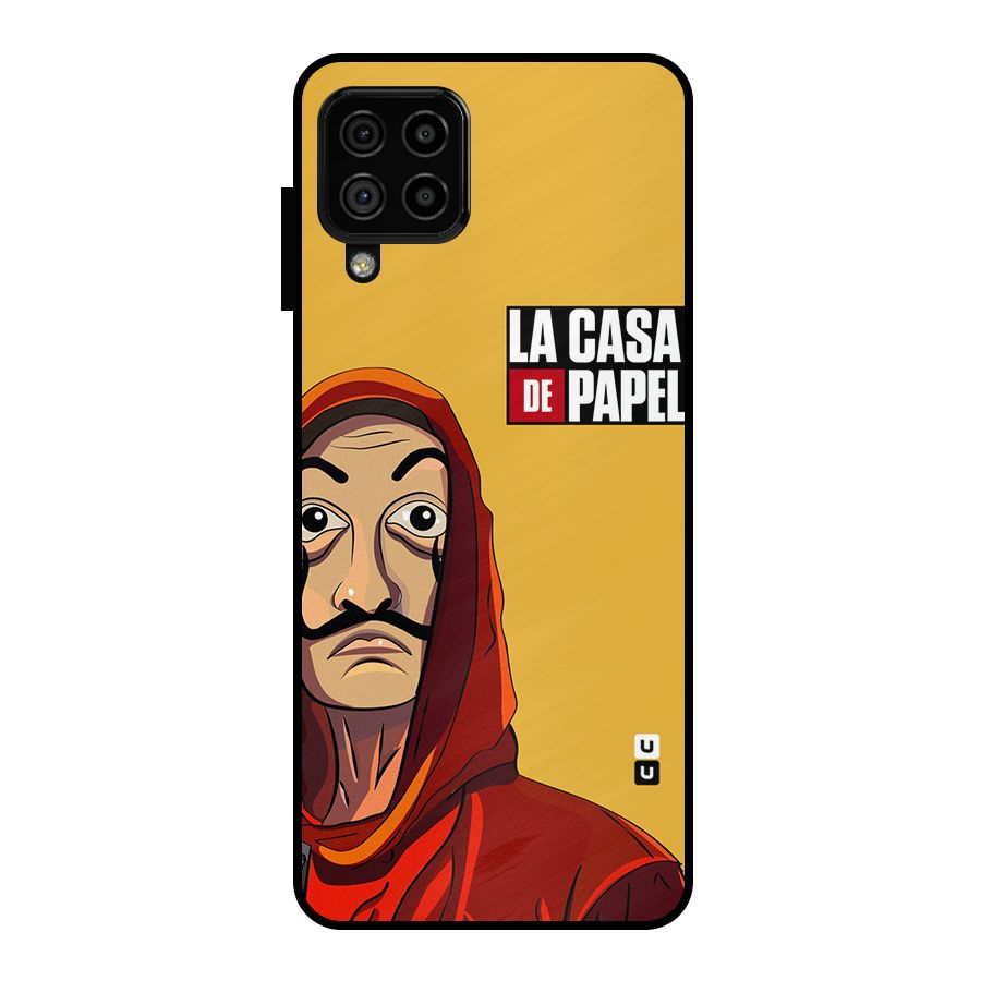 Money Heist La Casa De Papel Metal Back Case for Galaxy A22 4G