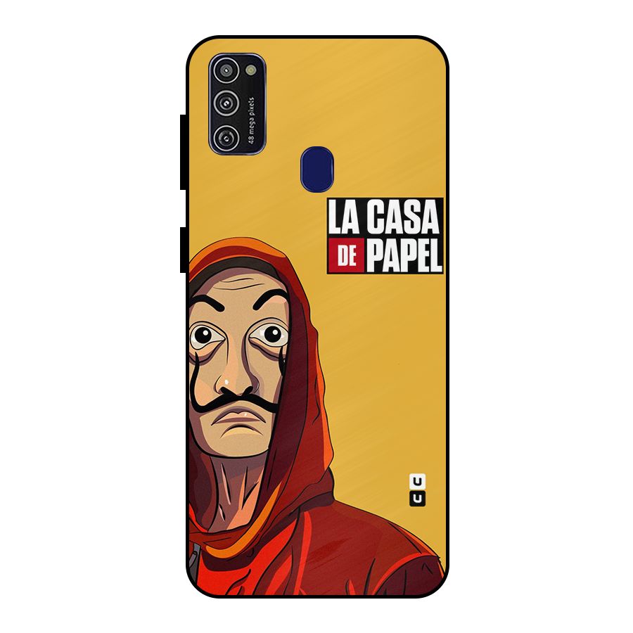 Money Heist La Casa De Papel Metal Back Case for Galaxy M30s