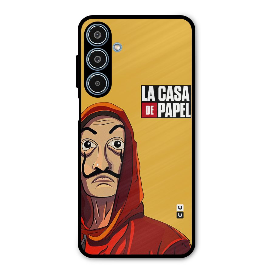 Money Heist La Casa De Papel Metal Back Case for Galaxy M35