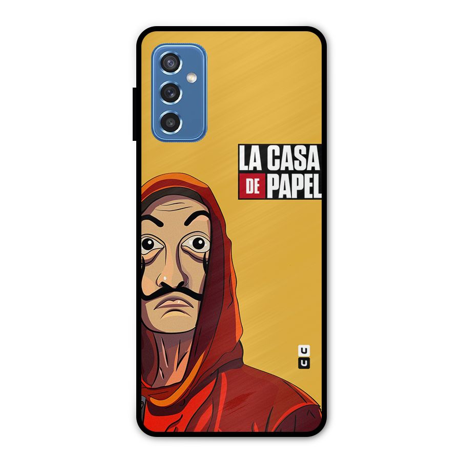 Money Heist La Casa De Papel Metal Back Case for Galaxy M52 5G