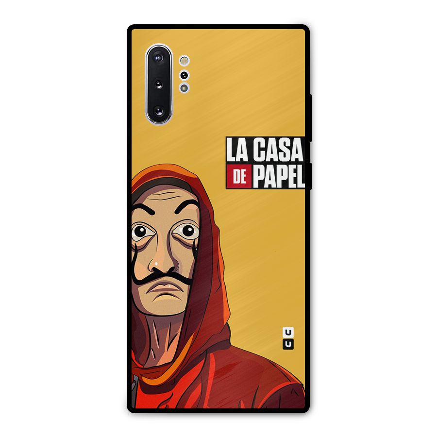 Money Heist La Casa De Papel Metal Back Case for Galaxy Note 10 Plus