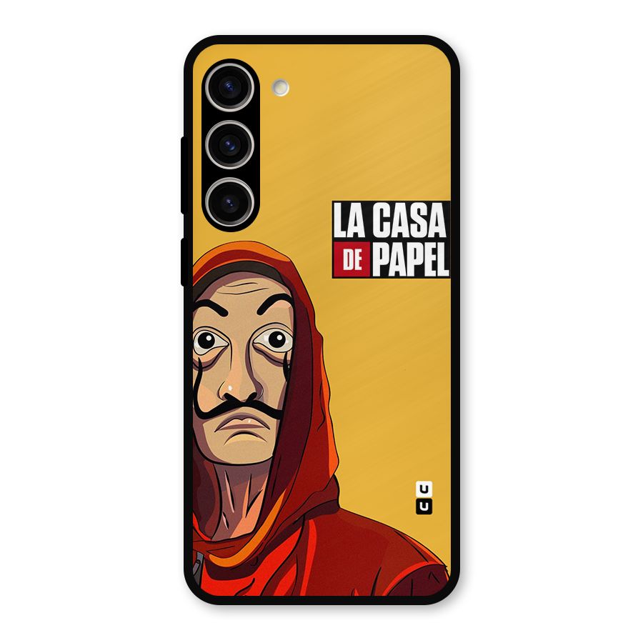 Money Heist La Casa De Papel Metal Back Case for Galaxy S23 Plus
