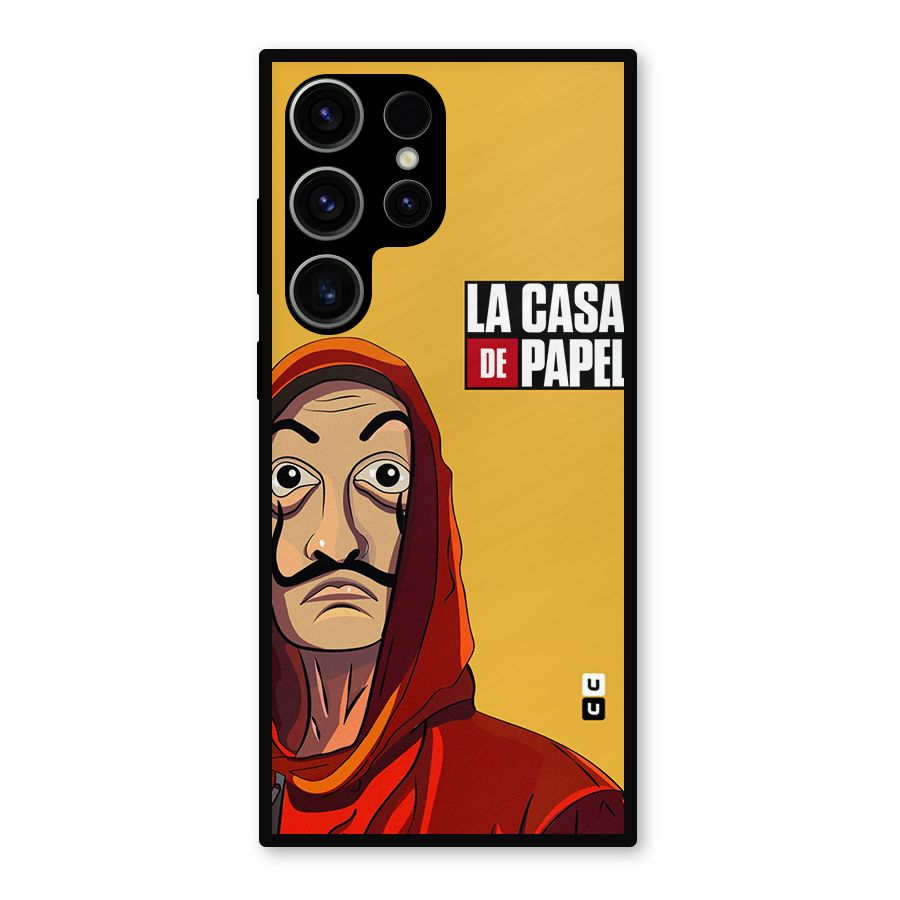 Money Heist La Casa De Papel Metal Back Case for Galaxy S23 Ultra
