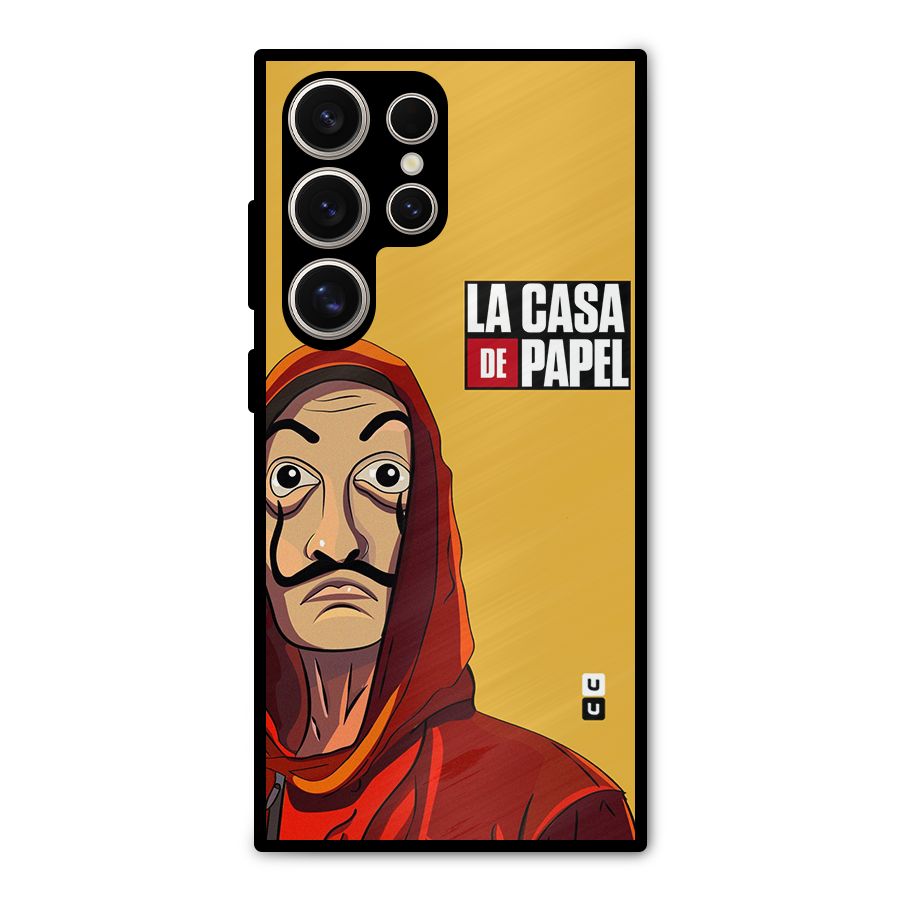 Money Heist La Casa De Papel Metal Back Case for Galaxy S24 Ultra