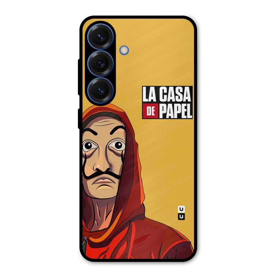 Money Heist La Casa De Papel Metal Back Case for Galaxy S25