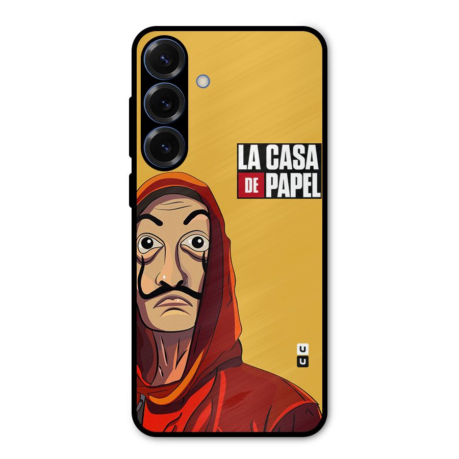 Money Heist La Casa De Papel Metal Back Case for Galaxy S25 Plus