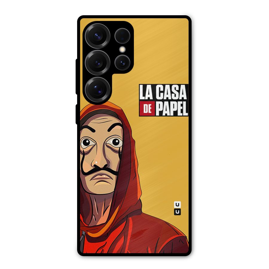 Money Heist La Casa De Papel Metal Back Case for Galaxy S25 Ultra