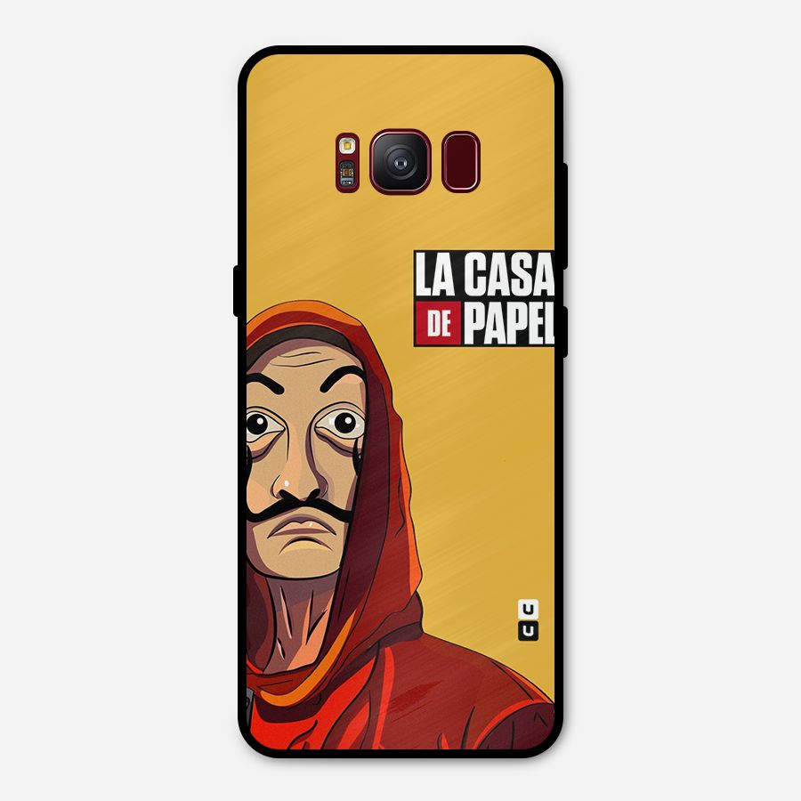 Money Heist La Casa De Papel Metal Back Case for Galaxy S8