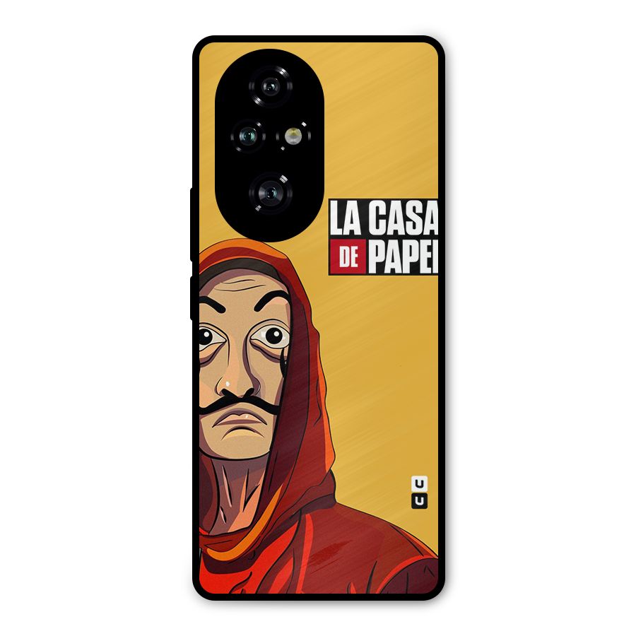 Money Heist La Casa De Papel Metal Back Case for Honor 200 Pro