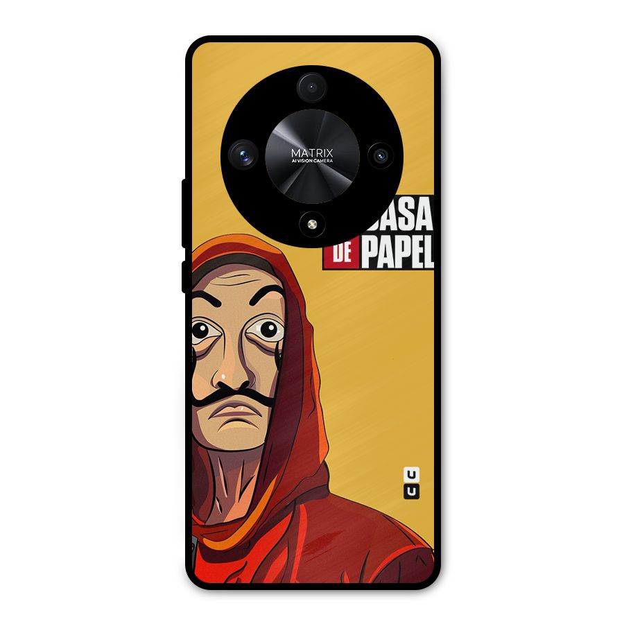 Money Heist La Casa De Papel Metal Back Case for Honor X9b