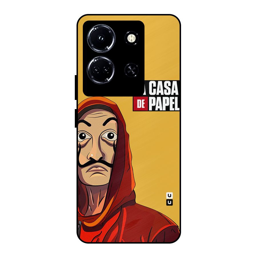 Money Heist La Casa De Papel Metal Back Case for Infinix Note 30 5G