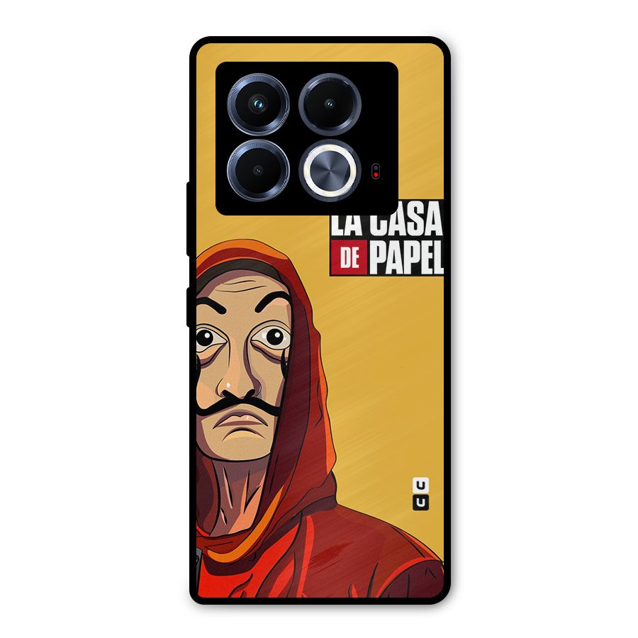 Money Heist La Casa De Papel Metal Back Case for Infinix Note 40 5G