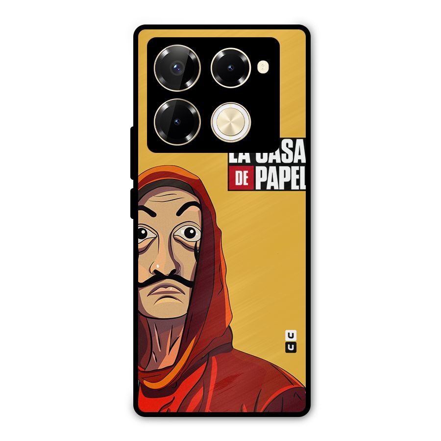 Money Heist La Casa De Papel Metal Back Case for Infinix Note 40 Pro