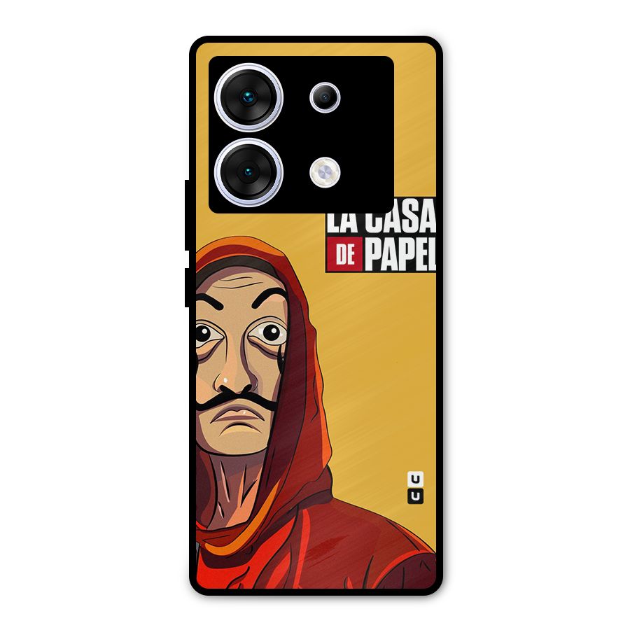 Money Heist La Casa De Papel Metal Back Case for Infinix Zero 30 5G