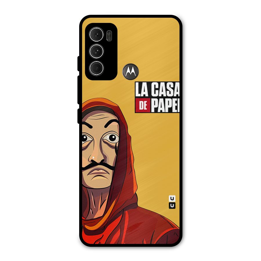 Money Heist La Casa De Papel Metal Back Case for Moto G60