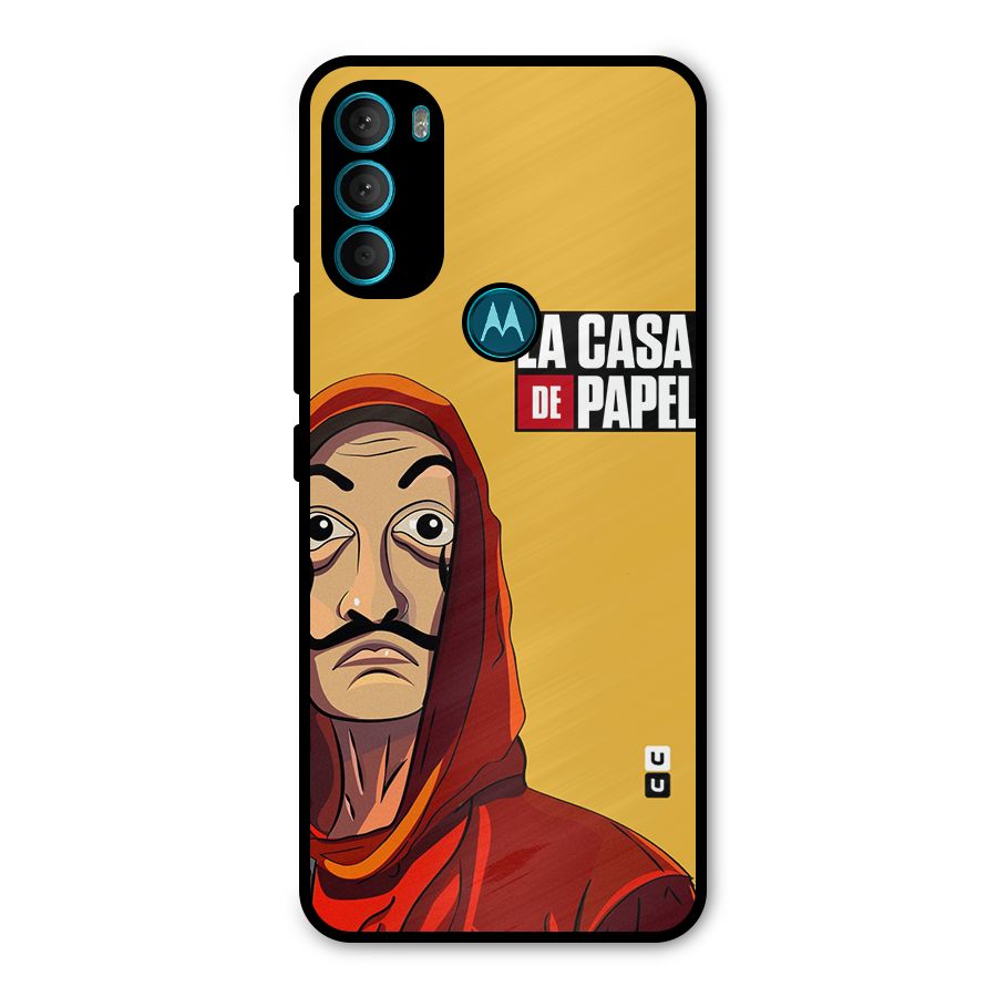 Money Heist La Casa De Papel Metal Back Case for Moto G71 5G