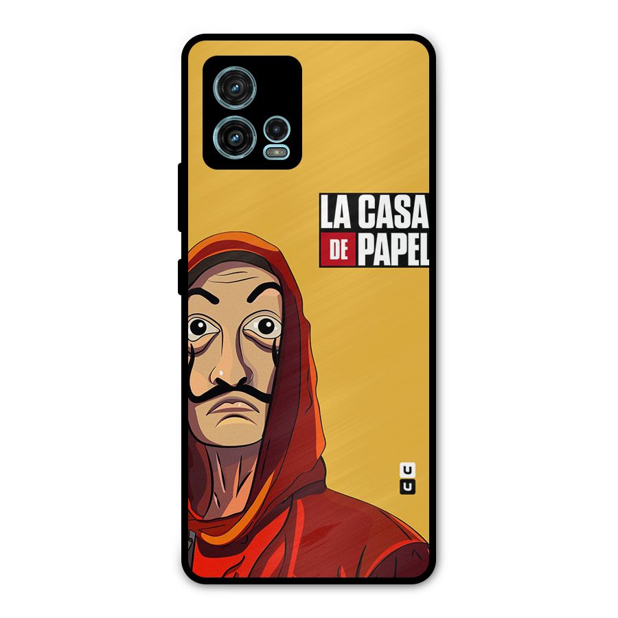 Money Heist La Casa De Papel Metal Back Case for Moto G72