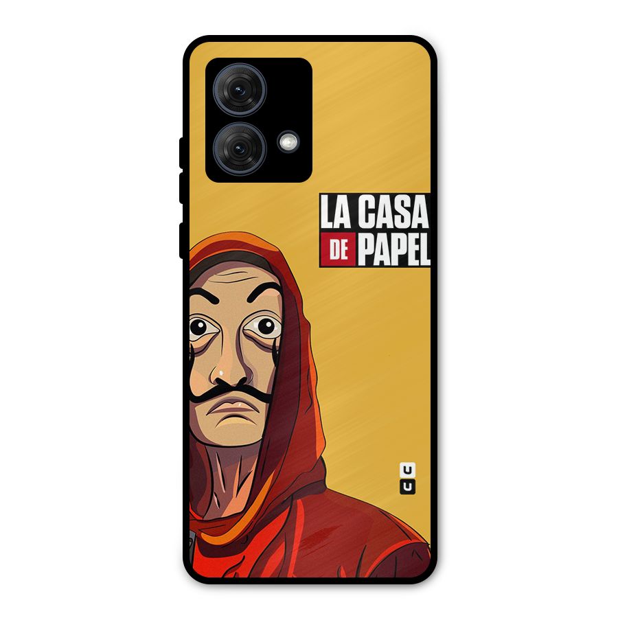 Money Heist La Casa De Papel Metal Back Case for Moto G84