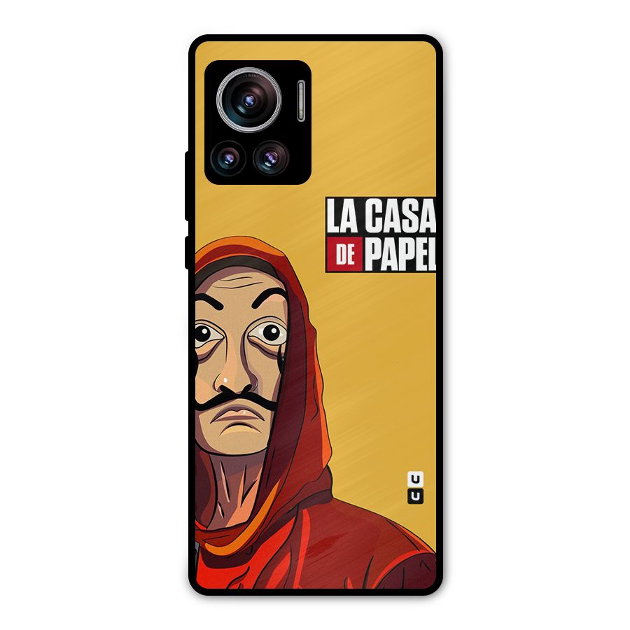 Money Heist La Casa De Papel Metal Back Case for Motorola Edge 30 Ultra