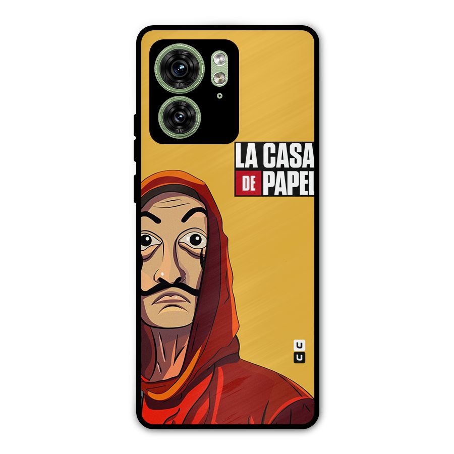 Money Heist La Casa De Papel Metal Back Case for Motorola Edge 40 5G