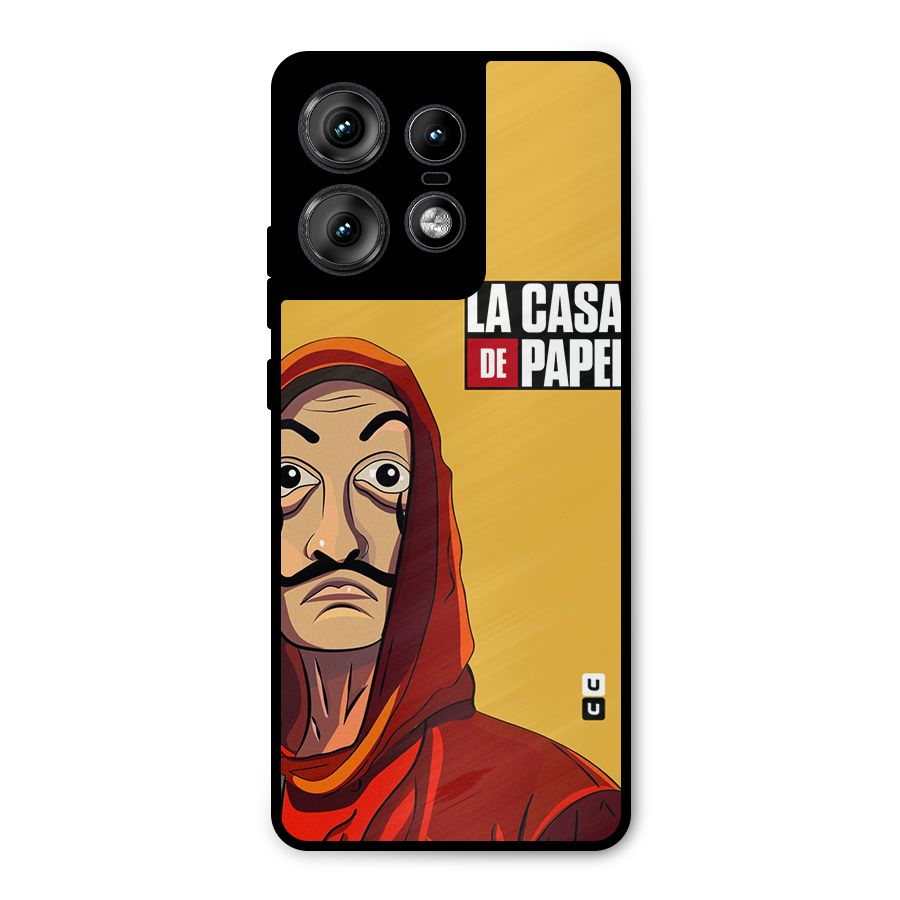 Money Heist La Casa De Papel Metal Back Case for Motorola Edge 50 Pro
