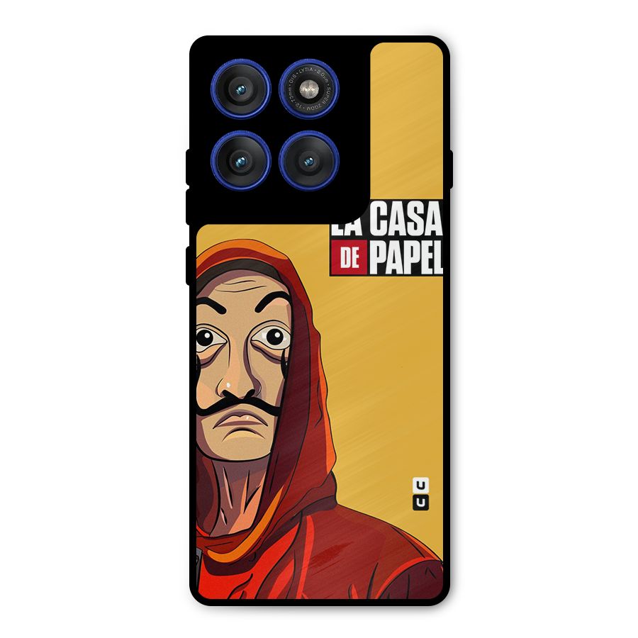 Money Heist La Casa De Papel Metal Back Case for Motorola Edge 60 Pro
