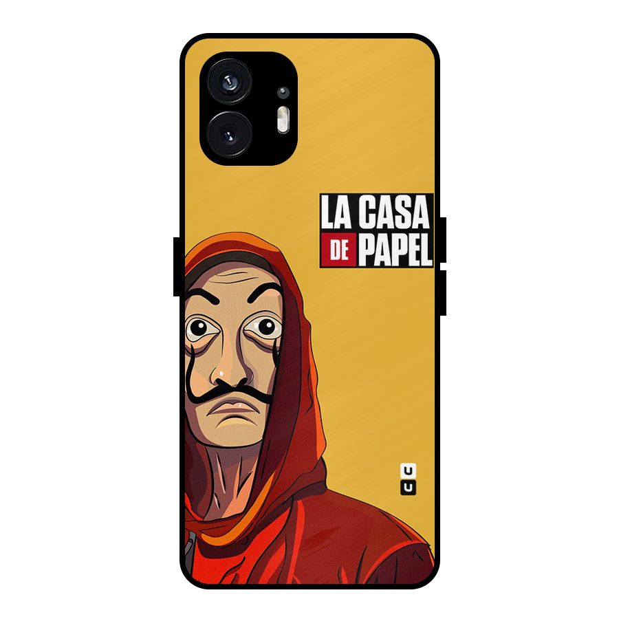 Money Heist La Casa De Papel Metal Back Case for Nothing Phone 2