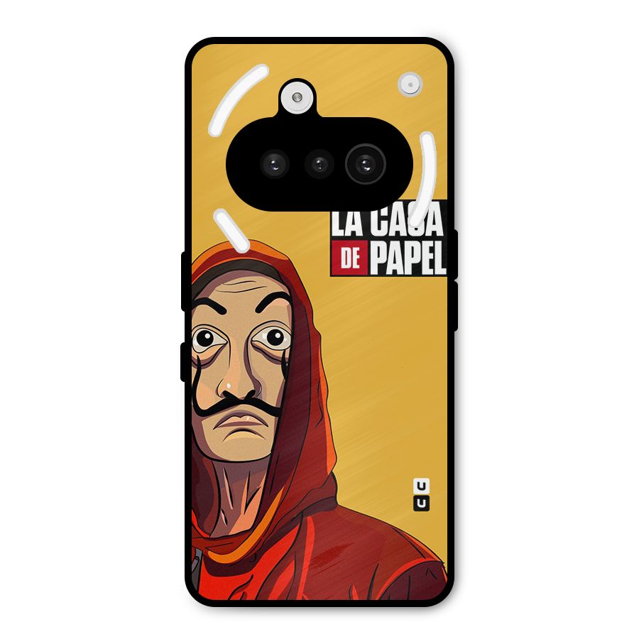 Money Heist La Casa De Papel Metal Back Case for Nothing Phone 3a