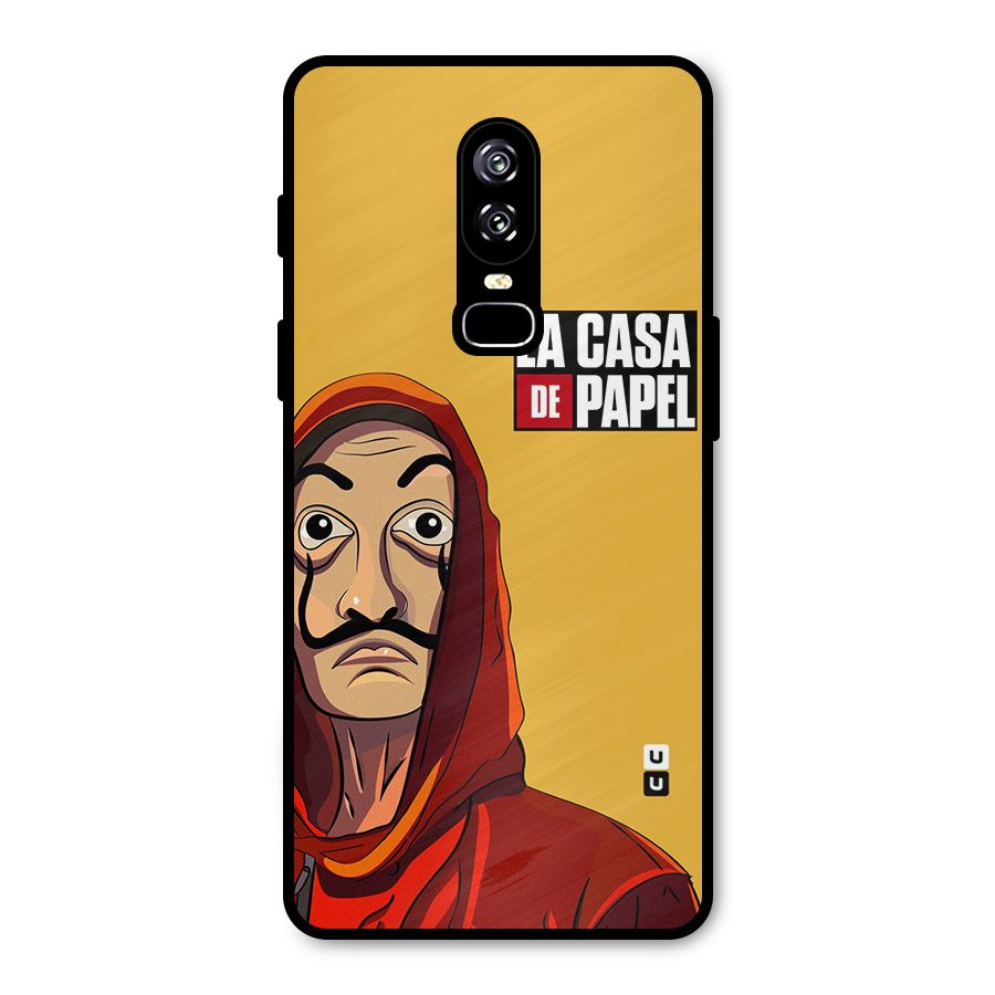 Money Heist La Casa De Papel Metal Back Case for OnePlus 6