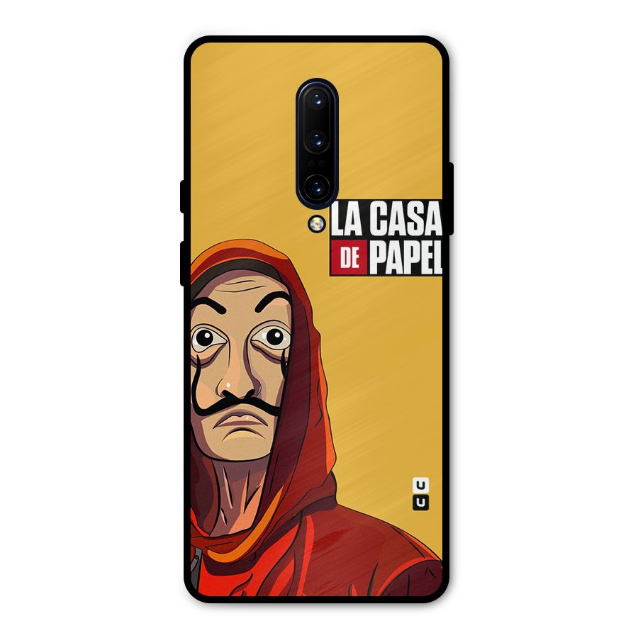 Money Heist La Casa De Papel Metal Back Case for OnePlus 7 Pro