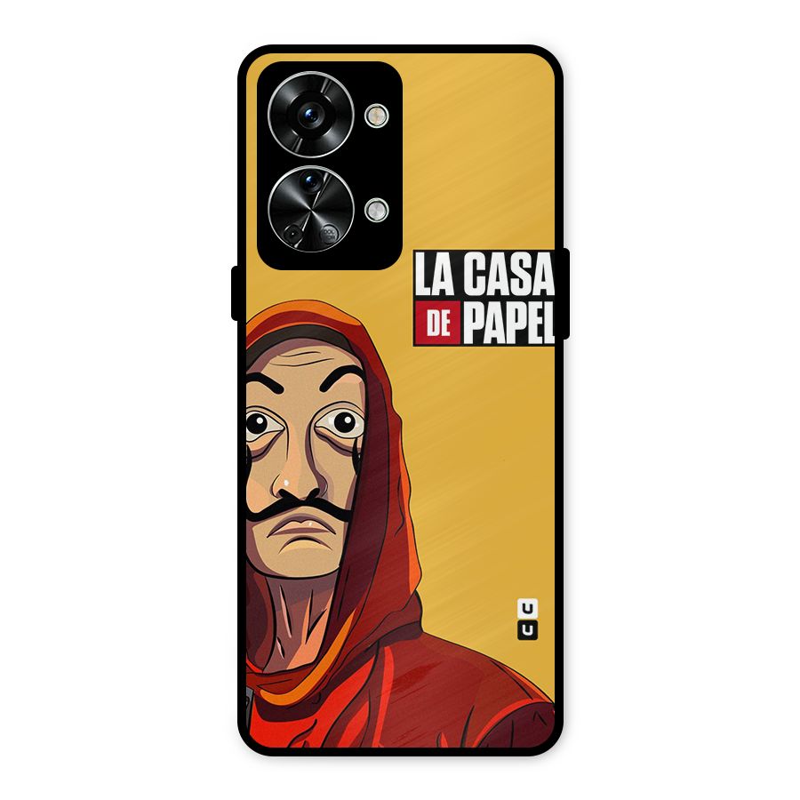 Money Heist La Casa De Papel Metal Back Case for OnePlus Nord 2T