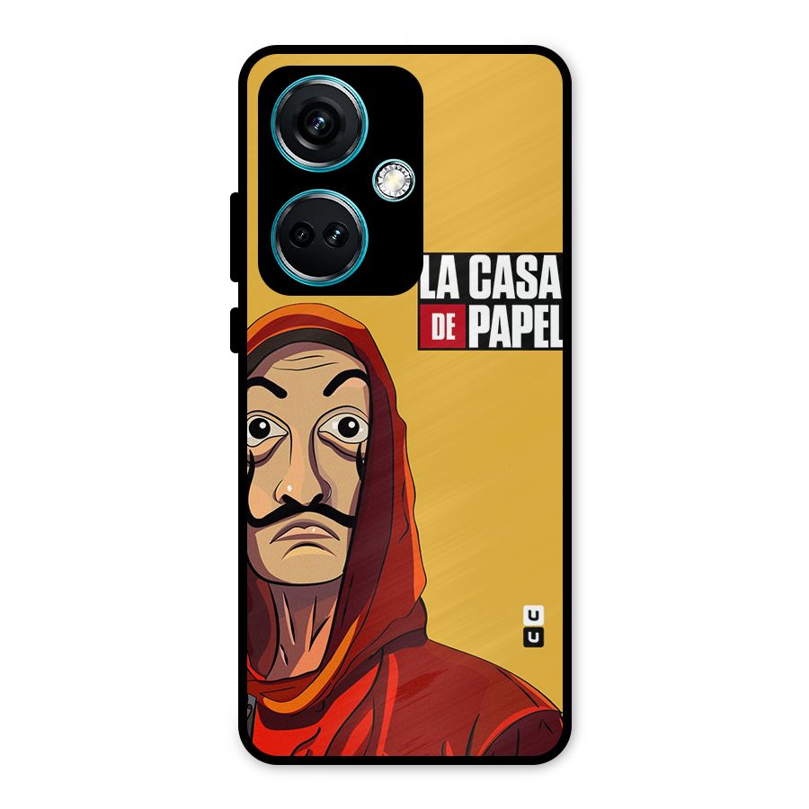 Money Heist La Casa De Papel Metal Back Case for OnePlus Nord CE 3 5G