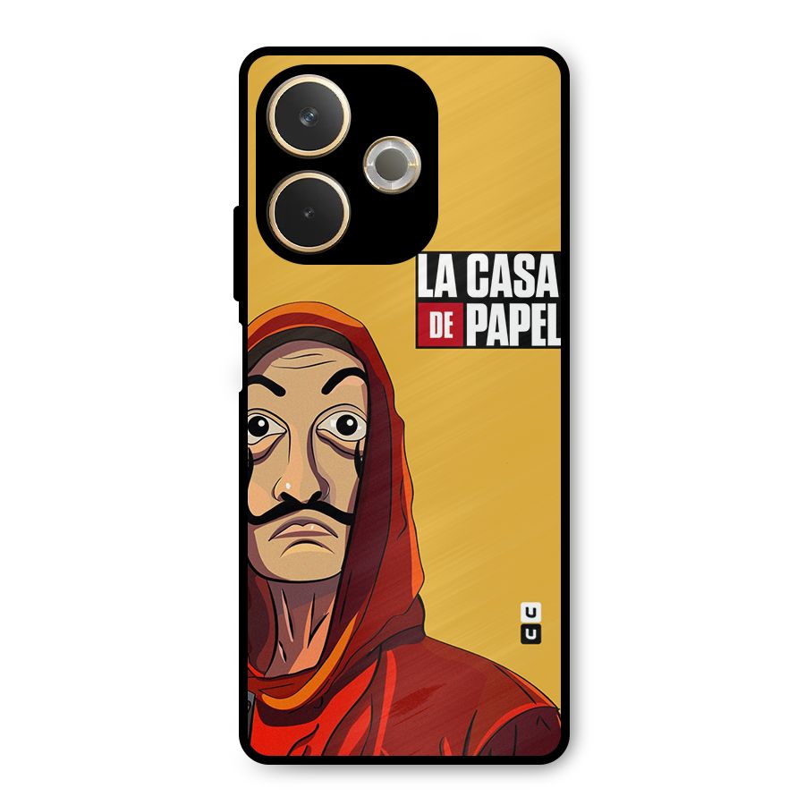 Money Heist La Casa De Papel Metal Back Case for Oppo A5 Pro