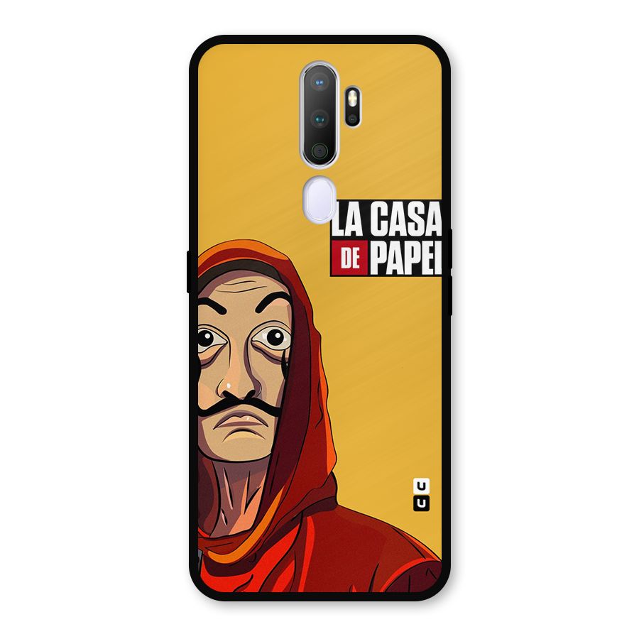 Money Heist La Casa De Papel Metal Back Case for Oppo A9 (2020)