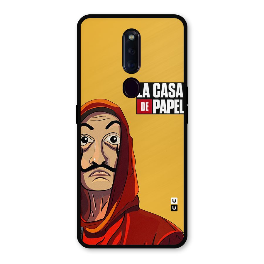 Money Heist La Casa De Papel Metal Back Case for Oppo F11 Pro
