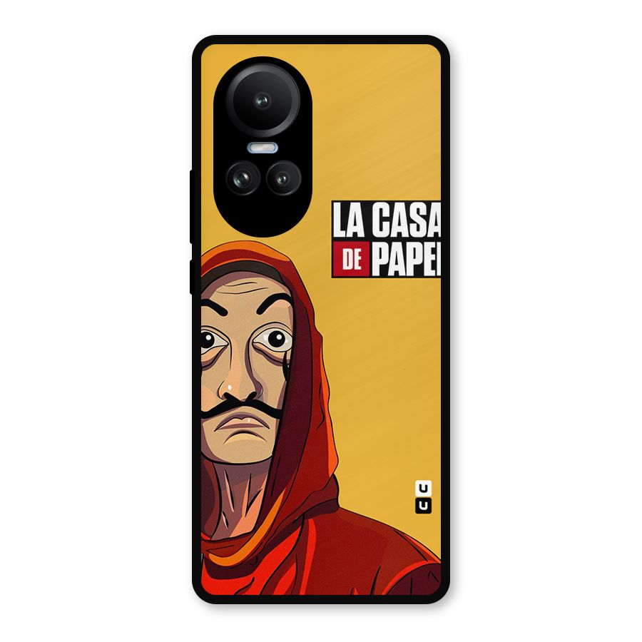 Money Heist La Casa De Papel Metal Back Case for Oppo Reno10 Pro